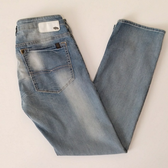 buffalo jeans six x straight stretch
